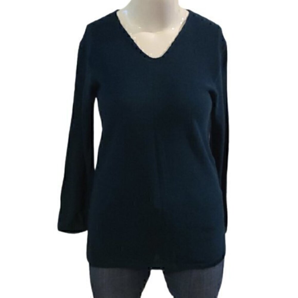 [Coldwater Creek] Dark Green Sweater - Size L